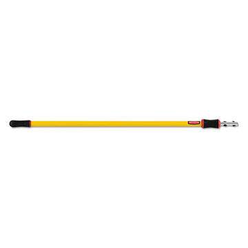 Rubbermaid® Commercial HYGEN™ Hygen 48-96" Quick-connect Extension Pole, Aluminum, Yellow freeshipping - TVN Wholesale